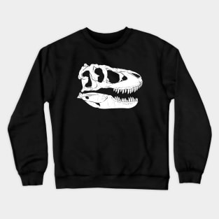 Tarbosaurus fossil skull Crewneck Sweatshirt